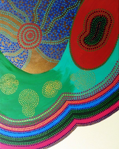 Aboriginal Curtain