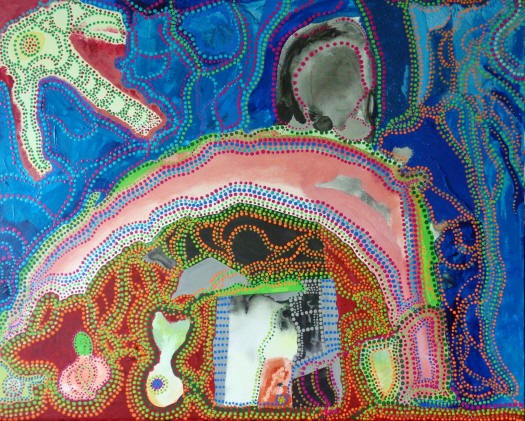 Aboriginal Flow IX