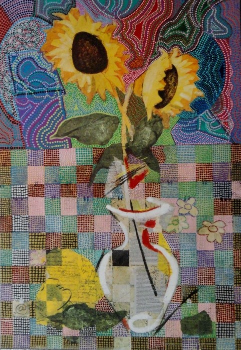 Aboriginal Sunflowers