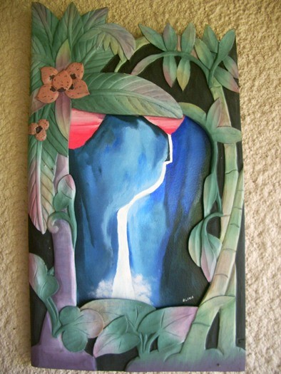 Blue Waterfall
