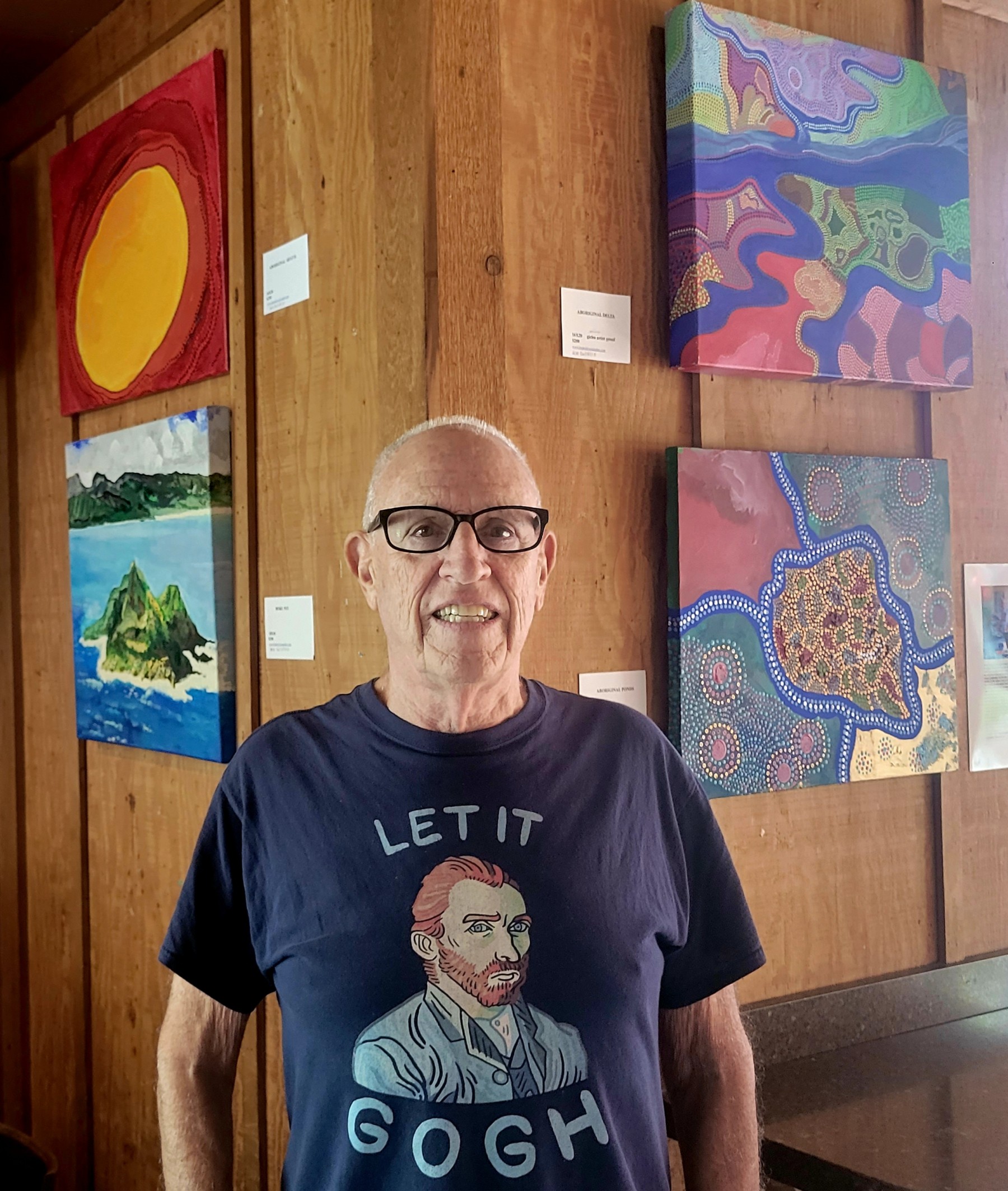 Frank Oliva at Kalapawai Cafe - Frank Oliva Art Event